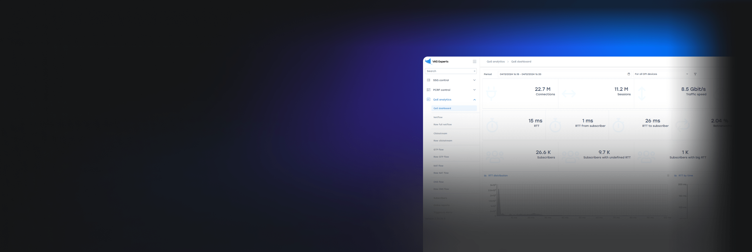 QoE Analytics - müşteri hizmetleri algısı hakkında istatistik ve bilgi toplamak için bir modül